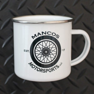 Mancos Motorsports Logo Camper Mug