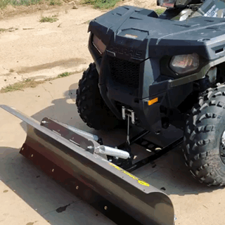 Custom snowplow blades on ATVs or UTVs by Mancos Motorsports, LLC in Southwest Colorado