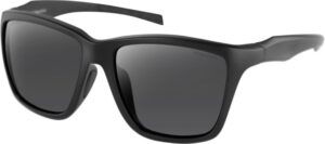 Anchor Sunglasses Matte Black Smoked Polarized Lens